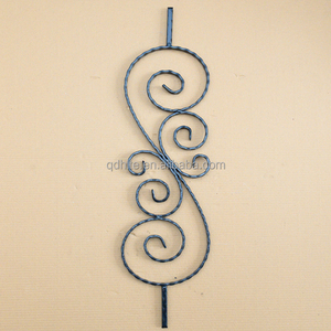 Giá bán buôn cổng Chính thiết kế lan can sắt rèn balusters cho đồ trang trí - Product Image 4