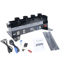 Lanceur de confettis électronique 4Heads JINXIN JX-015 60W, contrôle DMX512, canon à feux d'artifice métallique à distance, 110V-220V pour extérieur