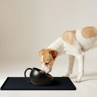 Hersteller anpassen neue einzigartige Design Tiernahrung Pad Wasser kissen Matte wasserdichte Silikon Hund Katze Schüssel Matte