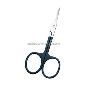 Thép không gỉ công cụ làm móng tay sắc nét cong tip làm móng tay lớp biểu bì kéo - Product Image 6