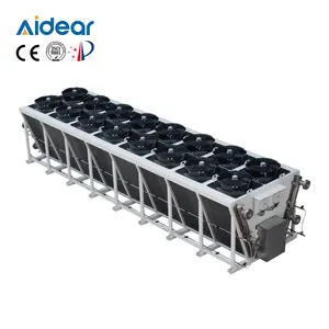 34% glycol cooling dry cooler for chemical refinement