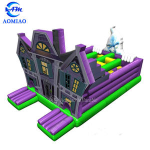 Vente flash Maison hantée géante d'Halloween Structures gonflables d'Halloween à louer - Product Image 3