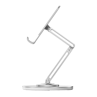 Support rotatif réglable tout métal Jopree X100 support de dispositif universel flexible pour étude de bureau ou utilisation de table de maquillage