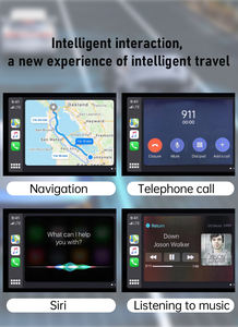อะแดปเตอร์ CarPlay ไร้สายแบบ2-in-1แปลงแบบใช้สายเป็นแบบไร้สายเข้ากันได้กับดองเกิลแอนดรอยด์อัตโนมัติ - Product Image 5