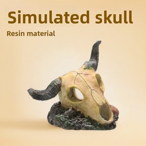 เครื่องประดับรูปหัวไดโนเสาร์เรซิ่น ปลอดภัยสำหรับตู้<span class=keywords><strong>ปลา</strong></span>ทะเล ตู้ปลาน้ำจืด ตกแต่งตู้ปลา ตกแต่งภูมิทัศน์ตู้<span class=keywords><strong>ปลา</strong></span> ที่หลบซ่อนสำหรับสัตว์เลื้อยคลาน ตกแต่งตู้ปลา - Product Image 3