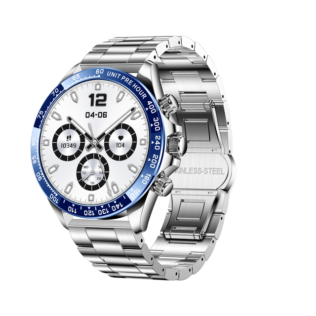 2024 New Luxury Smart Watch for Man 466*466 HD Screen IP67 Waterproof Steel Smart Watches Health Monitor