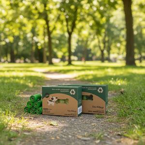 Custom Printed Pet Poop Bio Degradable Corn Starch <b>Compost</b> Waste <b>Bag</b> Eco-Friendly Bio Biodegradable Personalised - Product Image 1