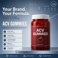 Usine OEM/ODM – Vitamines pour adultes sous marque privée – Gommes au vinaigre de cidre antioxydant pour la perte de poids et la santé intestinale