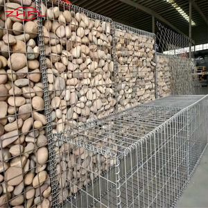 2x1x1 Cage en métal soudé remplie de pierre Panier de gabion de mur de soutènement personnalisé - Product Image 3
