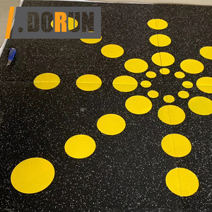 Carreaux de sol en caoutchouc pour <span class=keywords><strong>salle</strong></span> de sport à domicile et <span class=keywords><strong>salle</strong></span> de <span class=keywords><strong>Fitness</strong></span>, tapis de sol de protection - Product Image 1