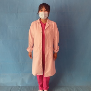 2025 più venduto Design femminile all'ingrosso di colore rosa uniforme da infermiera in cotone elegante Hospita Verpleegkundige - Product Image 5