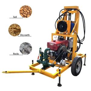 50m 80m 100m Mini Foreuse Pour Forage Mini Foreuse De Puits D'eau Farm Avec Moteur Diesel - Product Image 1