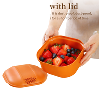 Boîte à lunch bento carrée moderne avec logo personnalisé, sans BPA, en silicone, couvercle hermétique, conteneur alimentaire portable pour enfants, rangement de collations pour tout-petits