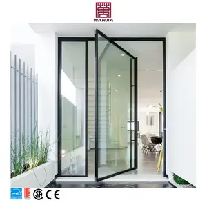 Wholesale Customize Contemporary Aluminum Glass Pivot Doors Aluminium Glass Doors