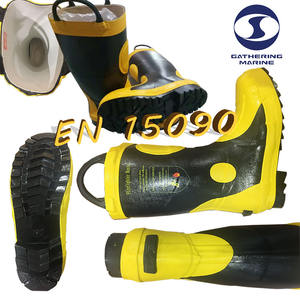 Stivali in Gomma per Vigili del Fuoco Standard EN 15090, Scarpe di Sicurezza con Punta in Acciaio, Stivali per Vigili del Fuoco e Soccorso - Product Image 4
