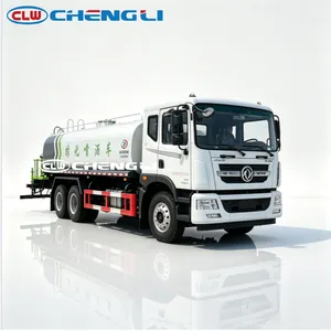 Camion arroseur multifonctionnel Dongfeng 6×4 19,7 m³ avec canon à eau haute pression de 30 m pour le lavage des routes municipales - Product Image 2