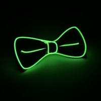 Bluforest Vente Chaude Tas El Fil Noeud Papillon Clignotant Son Activé Noeuds Papillon Led Clignotants