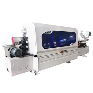 Automatische Pvc Rand Banding Machine Kantenverlijmer Automatische Cutting Edge Banding Machine Voor Meubels Met Goedkope Prijs