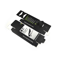 Huamao Printing – Boîte en carton personnalisée avec perforation pour accrochage, impression couleur CMYK, pelliculage brillant ou mat, agrafeuse manuelle pour la vente au détail