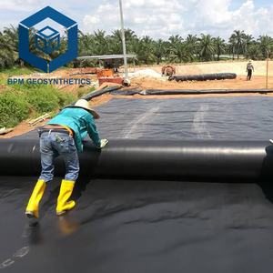 Géomembrane Siplast 40 Mil HDPE, revêtement pour projet de réservoir, Asqual Géomembrane en Afrique du Sud, revêtement plastique - Product Image 1