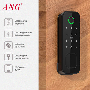 Khóa cửa vân tay hai mặt thông minh, điện tử, chống nước Tuya, khóa cửa thông minh cho cửa nhôm - Product Image 3