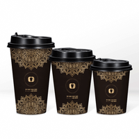 Lotyo – boissons chaudes de qualité alimentaire, café jetable, gobelet en papier personnalisé avec logo, 7oz, 12oz, 16oz