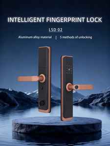 <span class=keywords><strong>2026</strong></span>年新登場 アルミ合金製スマートドアロック TT <span class=keywords><strong>Lock</strong></span>モバイルアプリ対応 ホームセキュリティ カード＆キー解錠 - Product Image 2