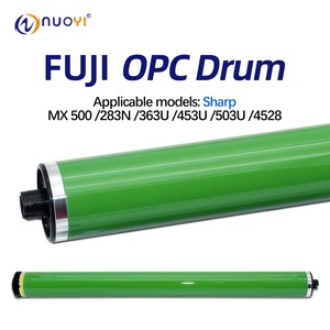 Tambour OPC Nuoyi Fuji pour Sharp MX M363 M452 M453 <span class=keywords><strong>MX500</strong></span> M503 M282 AR4528 M353 363 452 453 <span class=keywords><strong>500</strong></span> 503 282 4528 353 et Lame de Nettoyage du Tambour - Product Image 1