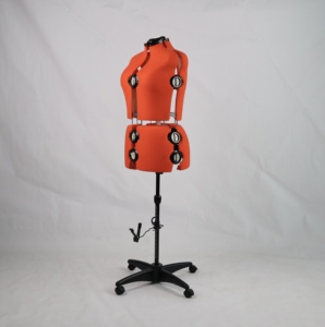 <span class=keywords><strong>Barato</strong></span> modista <span class=keywords><strong>costura</strong></span> ajustable ABS Material profesional medio cuerpo vestido femenino forma maniquí - Product Image 6