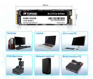 Topdisk оптовая продажа N580 M.2 PCIE SSD 1 ТБ Sata твердотельный накопитель (SSD m.2 ssd nvme 1 ТБ 2 ТБ - Product Image 2
