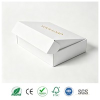 Boîte cadeau en papier pliable de luxe avec fermeture magnétique, design personnalisé, pour vêtements, chapeaux, accessoires, bijoux, jouets
