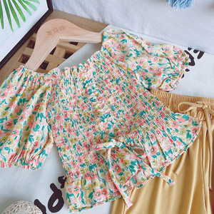 Di estate di Vacanza Casual Confortevole Ragazze Dei Capretti Dei Vestiti del Vestito Della Banda Colorata <span class=keywords><strong>Set</strong></span> <span class=keywords><strong>Per</strong></span> La Donna <span class=keywords><strong>Per</strong></span> <span class=keywords><strong>Bambini</strong></span> - Product Image 3