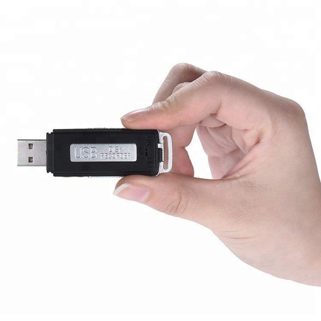 8GB Multifunction Usb Driver Flash Disk Digital Voice Recorder Audio Recording Device 15 Hours Long Time Recording