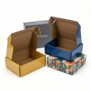 Boîte <span class=keywords><strong>d</strong></span>'expédition en carton ondulé coloré personnalisée, couleur Pantone, carton <span class=keywords><strong>d</strong></span>'expédition sur mesure - Product Image 3