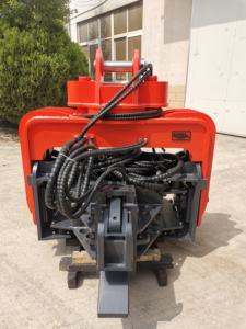 Alta Eficiência Hidráulica Pilha <span class=keywords><strong>Driver</strong></span> <span class=keywords><strong>Post</strong></span> <span class=keywords><strong>Driver</strong></span> com Martelo Motor Pump Gear Construção Agricultura-Preço de Fábrica <span class=keywords><strong>Guardrail</strong></span> Fence - Product Image 6