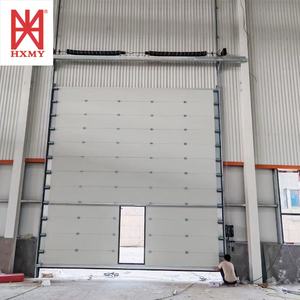 <span class=keywords><strong>Porte</strong></span> de <span class=keywords><strong>garage</strong></span> industrielle <span class=keywords><strong>sectionnelle</strong></span> coulissante automatique électrique HEXION, isolation thermique, haute résistance au feu, garantie 1 an, facile à utiliser - Product Image 2