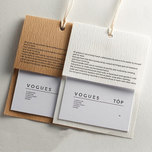ร้านขายเสื้อผ้า hangtags เสื้อผ้าผู้ชายและผู้หญิง hangtags เมฆ Xuan ป้ายกระดาษพิมพ์ออกแบบฟรี hangtags โลโก้