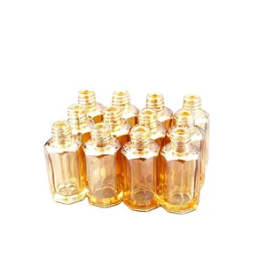 Botol Kaca Attar Oktagon, Parfum Kaca 3Ml 6Ml 12Ml 24Ml