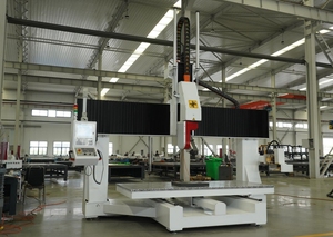 Rongchi 5 Axis CNC Wood Engraving Machine, 3D Wooden Block Carving Router Equipment with Rotary Attachment