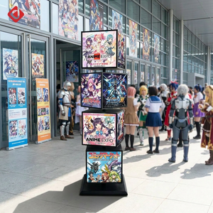Outdoor Waterproof 4 Sided Rotating <strong>Light</strong> Box Poster <strong>Display</strong> Custom Menu <strong>Board</strong> for Advertising LED Sign Event Rental Service - Product Image 4