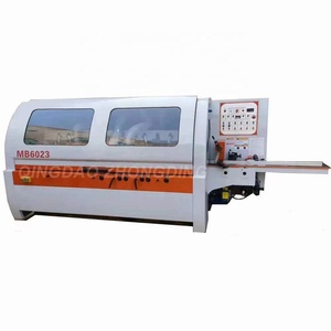 Máquina de moldurado para carpintería de 6 husillos, cepilladora de cuatro caras, motor de 37.25kW para procesamiento de madera maciza, ancho de cepillado de 230mm - Product Image 1