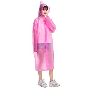 Impermeable Desechable para Senderismo, Grueso, Largo, de Cuerpo Entero, Impermeable, Transparente, de EVA, para Hombres y Mujeres - Product Image 6
