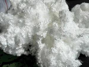 High Resiliency Tenacity White Recycled <strong>Chemical</strong> Environmental Protection 7D*64mm HCS Polyester Staple <strong>Fiber</strong> - Product Image 2