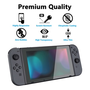 Protector de Pantalla de Vidrio Templado EXtremeRate Anti-Rayones para Consola Nintendo Switch - Product Image 3