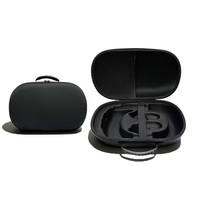 Sac de rangement EVA pour lunettes intelligentes VR, durable, résistant à l'eau, portable, fermeture éclair, étui EVA pour casque VR