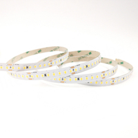 24V Fleksibel CRI Tinggi Ra85 160-190lm/W 2700-3500K Putih Hangat 2835 Dapat Dipotong 8mm Efisiensi Tinggi Tanpa Titik Putih LED Strip Dapat Diredupkan