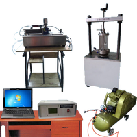 Testeur triaxial de sable saturé, de boue et d'argile, machine de test de sol automatique, équipement géotechnique de laboratoire