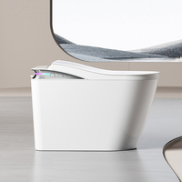 Chine Ensemble de cuvette de toilette intelligente de haute qualité toilette à chasse d'eau commerciale toilette intelligente européenne élégante