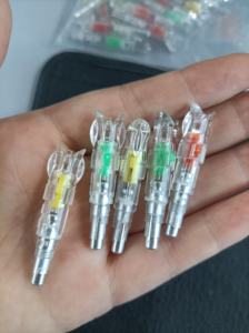 Оптовая продажа, снаряжение для стрельбы из лука с подсветкой, болты для арбалета мм, снаряжение со светодиодной подсветкой, снаряжение для рекурсивного лука, охота и стрельба - Product Image 4