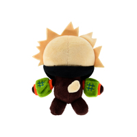 Jouet en peluche dinosaure NFC personnalisé OEM, poupée animale de dessin animé Kawaii en polyester ultra doux avec technique de broderie sur mesure